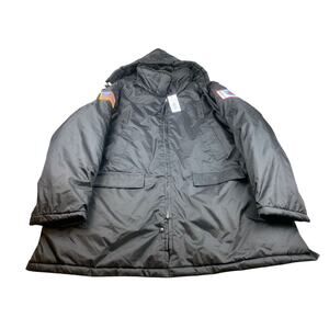 National Patrol Mens 2XL Black Jacket All Weather Puffer